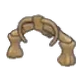 護盾化石(尾巴)