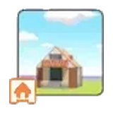 橙色小屋套組